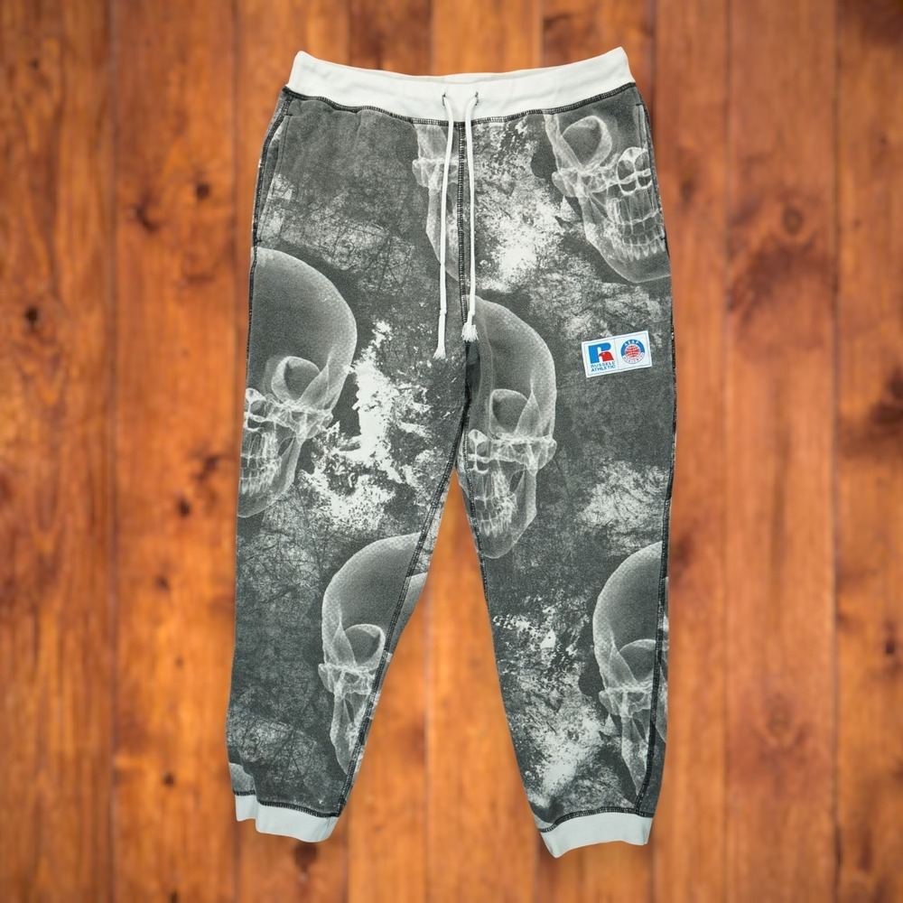 ASAP Worldwide X Russell Athletic Sweatpants Black Men's Size Medium